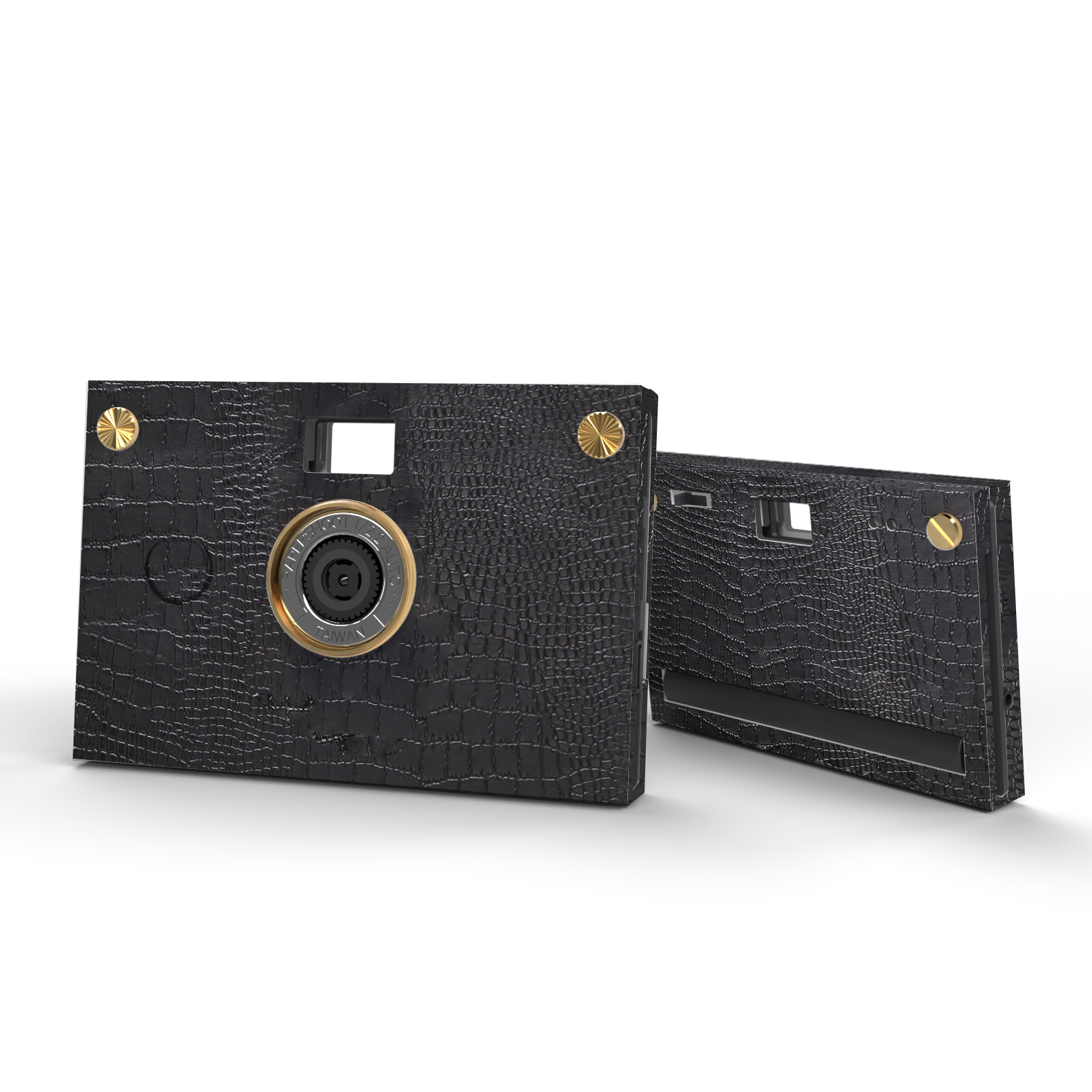 Papershoot Camera Set in Leather 2024 Black