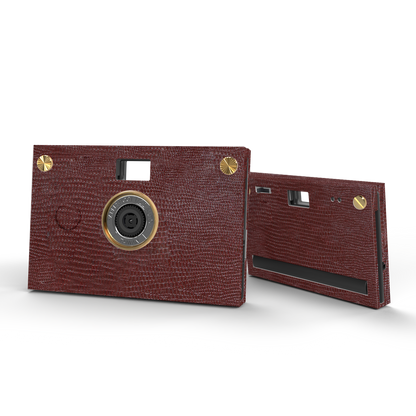 【18MP】Camera Bundle - Leather Texture Camera Set