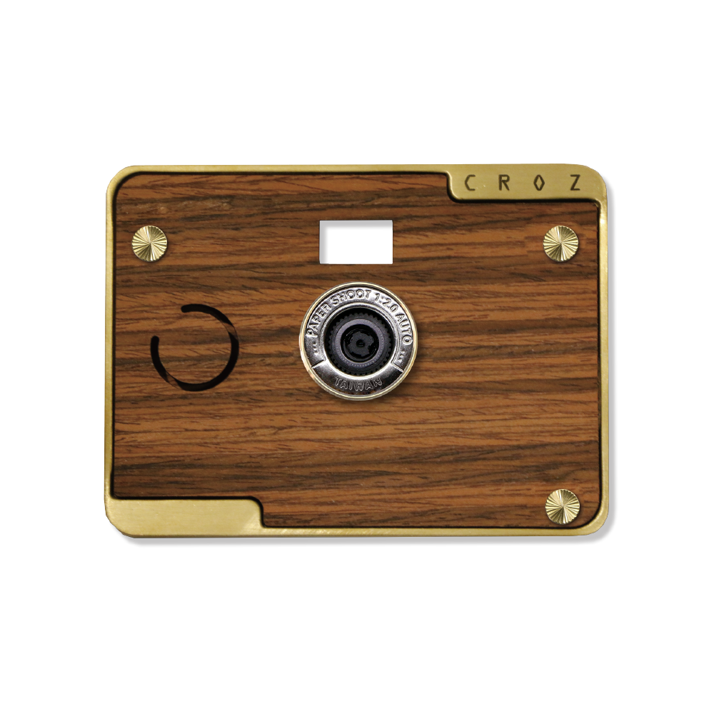 :: CROZ Vintage Camera Gift Box :: ( Wooden Case u0026 Transparent Case )