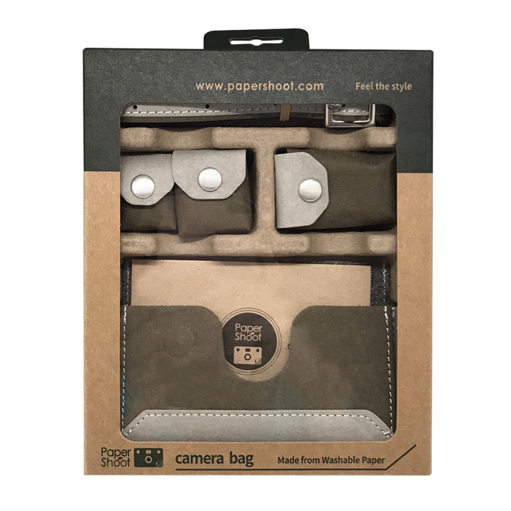 Washable Paper Camera Bag