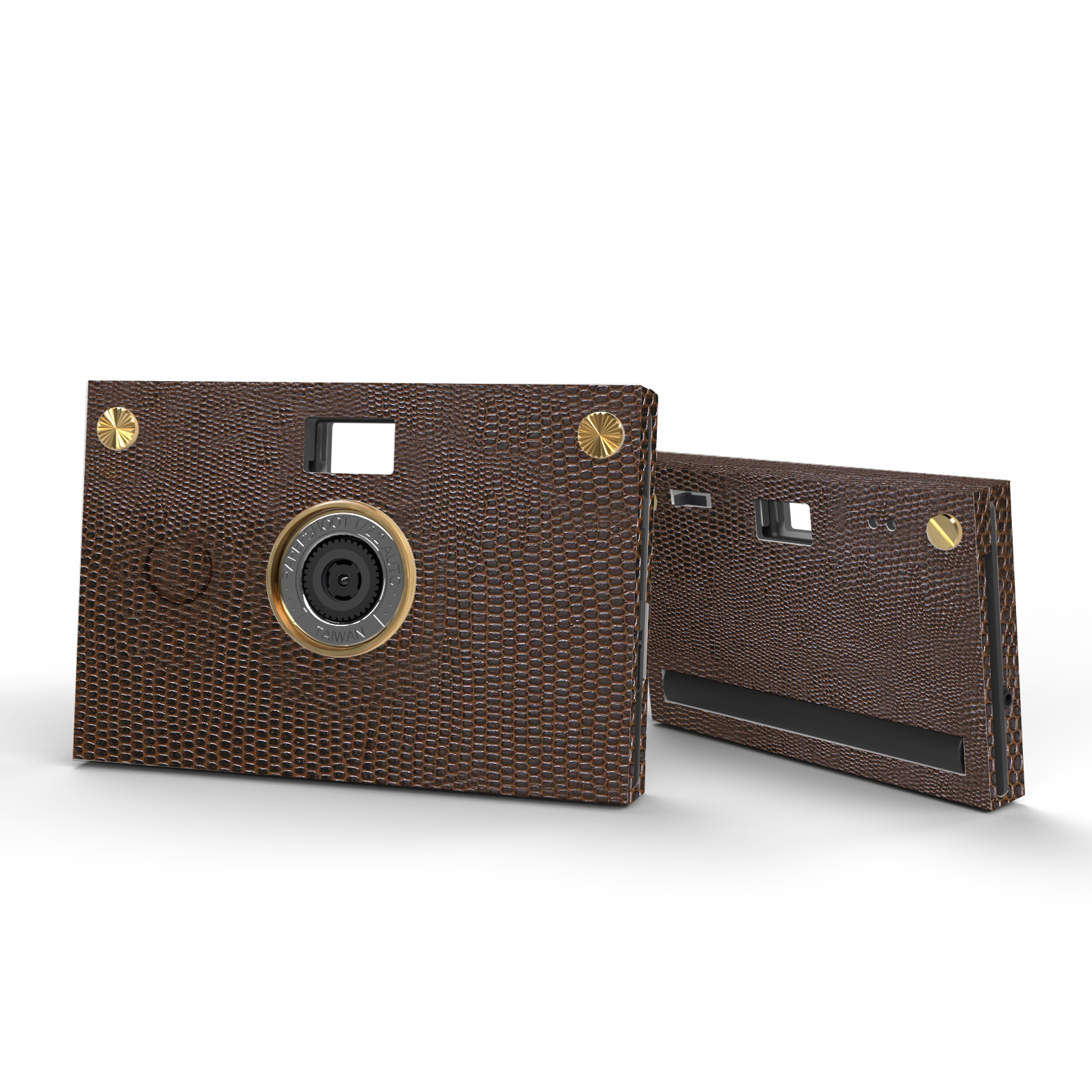 【18MP】Camera Bundle - Leather Texture Camera Set