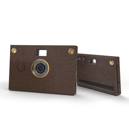 【18MP】Camera Bundle - Leather Texture Camera Set