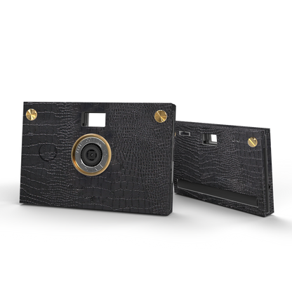 【18MP】Camera Bundle - Leather Texture Camera Set