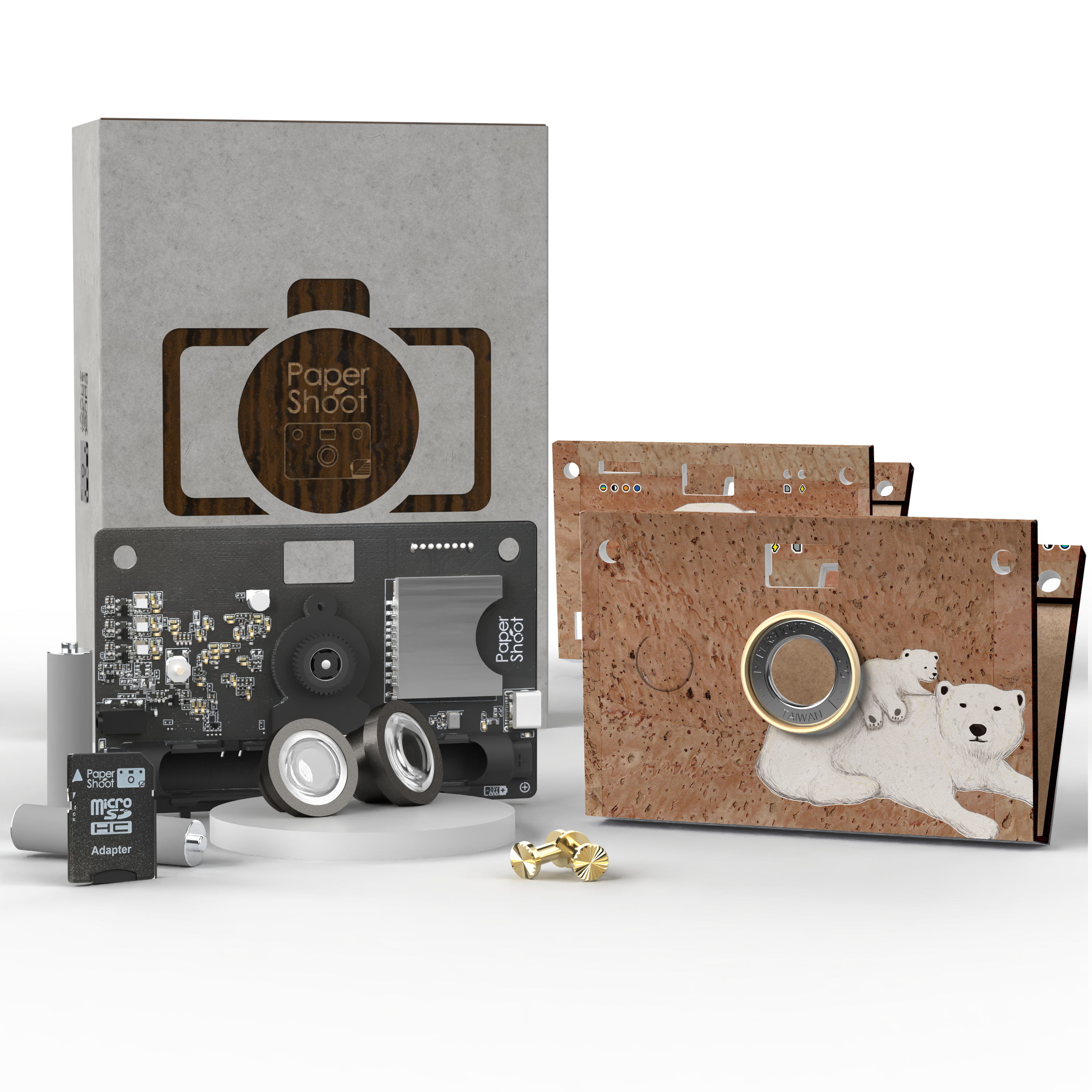 【18MP】Camera Bundle - Cork Camera Set