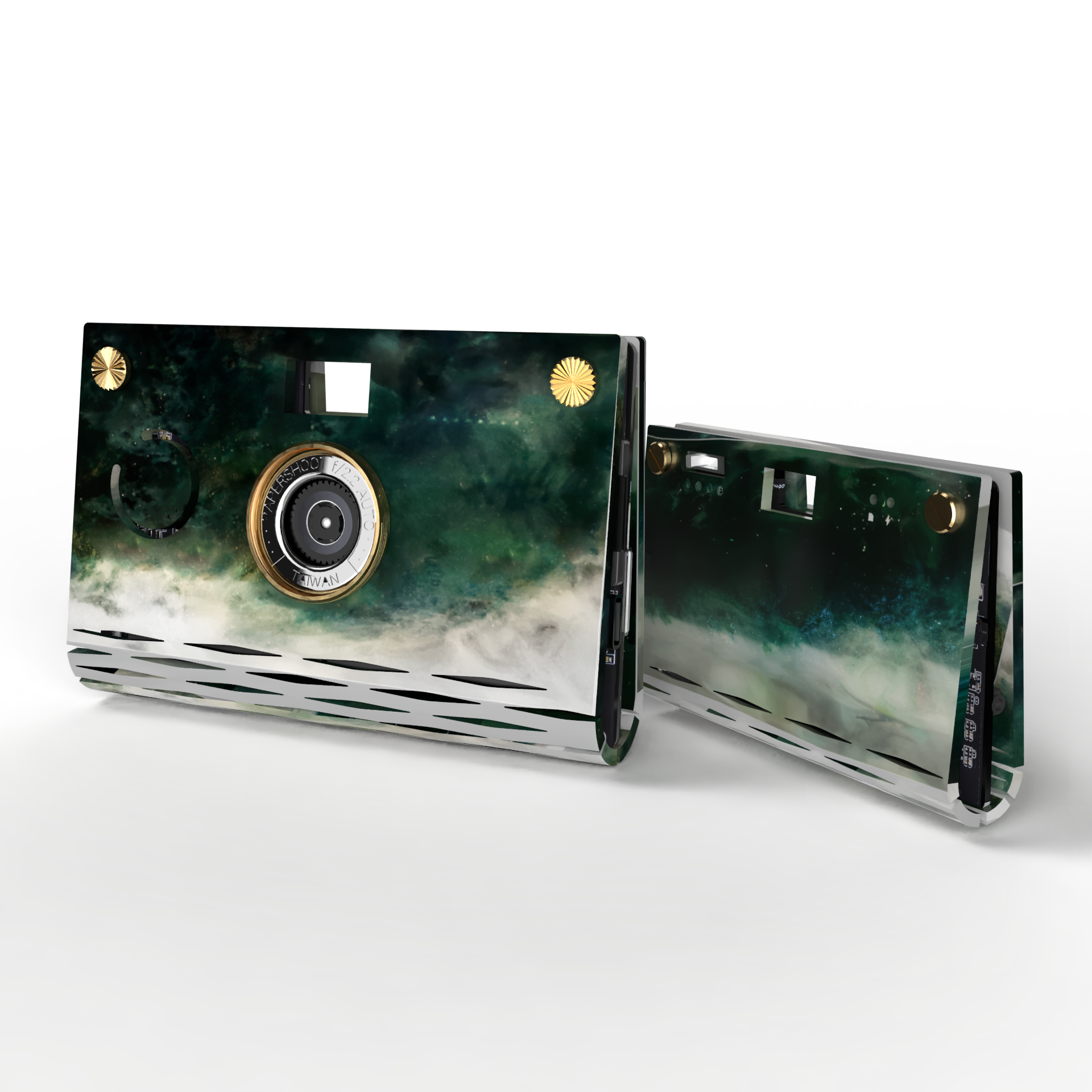 18 MP Simple Light Resin-Art Camera Set