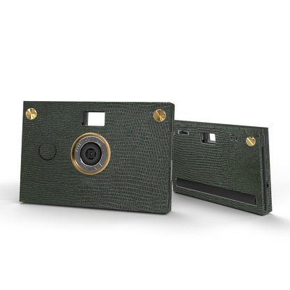 【18MP】Camera Bundle - Leather Texture Camera Set