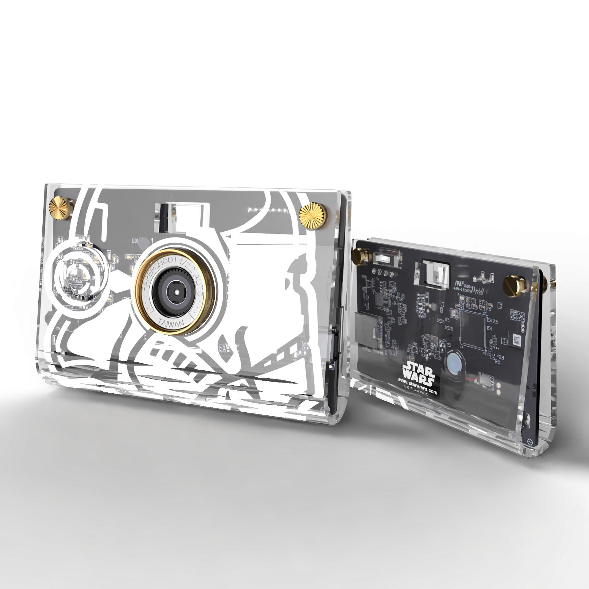 18 MP Star Wars Transparent Camera Set - Limited