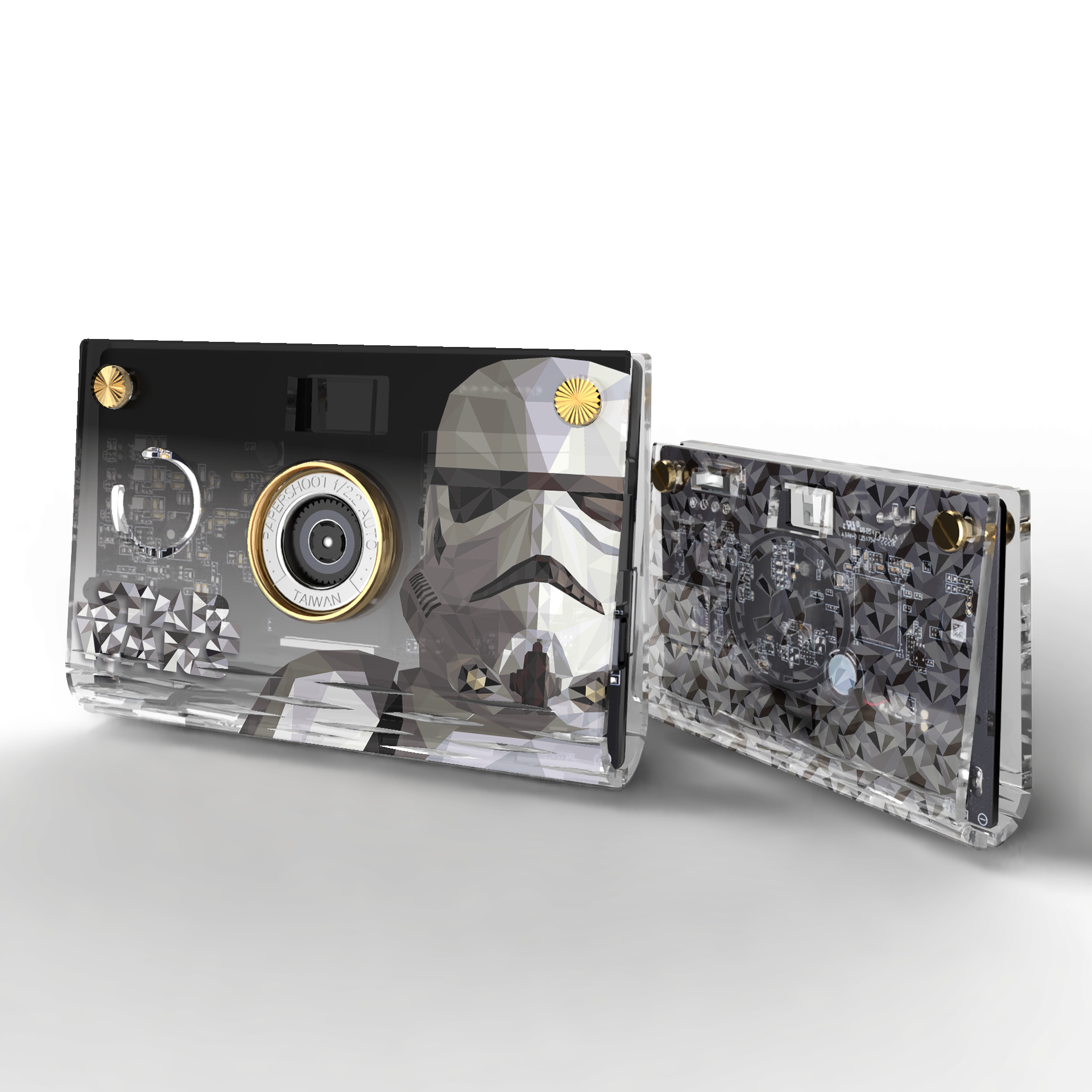 18 MP Star Wars Transparent Camera Set - Limited