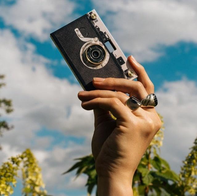 Papershoot buy Camera with Red Hand Drawing Case